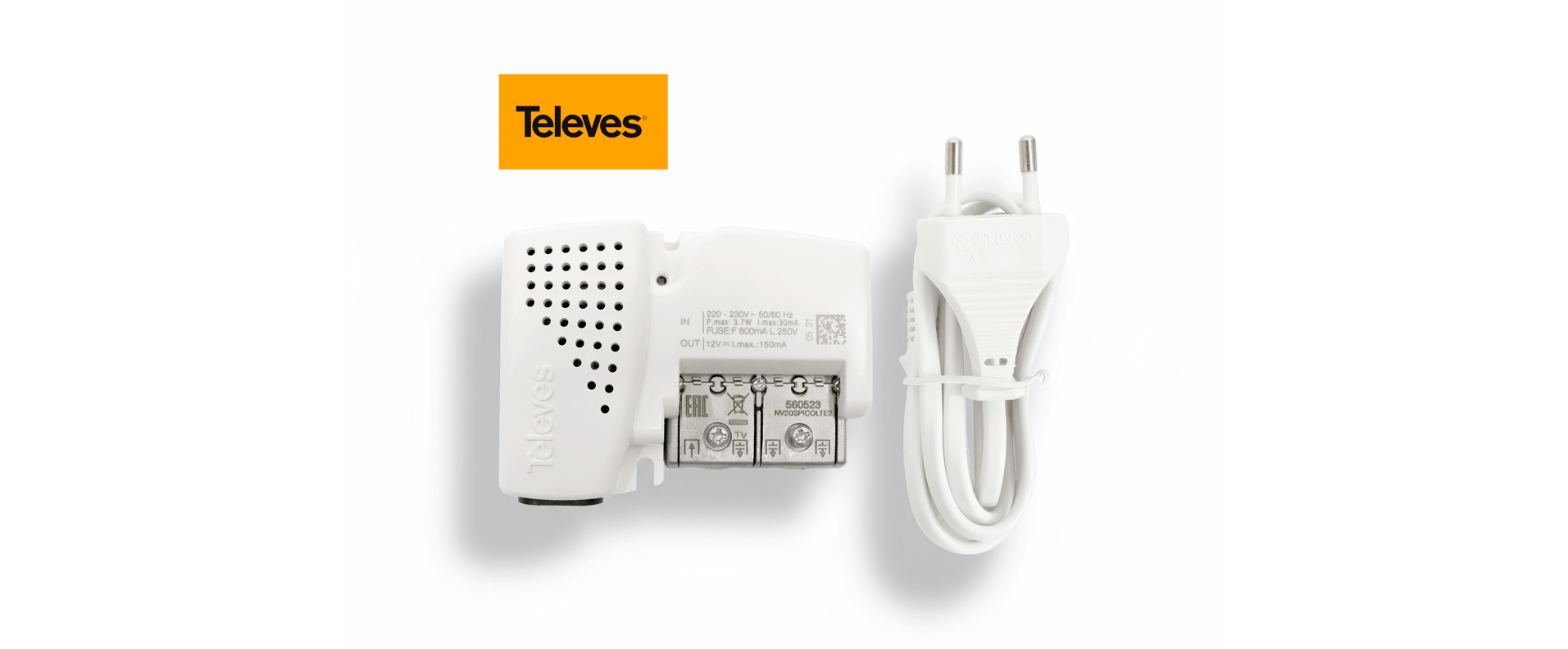 Amplificador de vivienda PicoKom 3 salidas