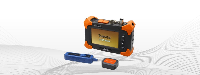 OTDR Basic para la medición de enlaces de fibra óptica monomodo 